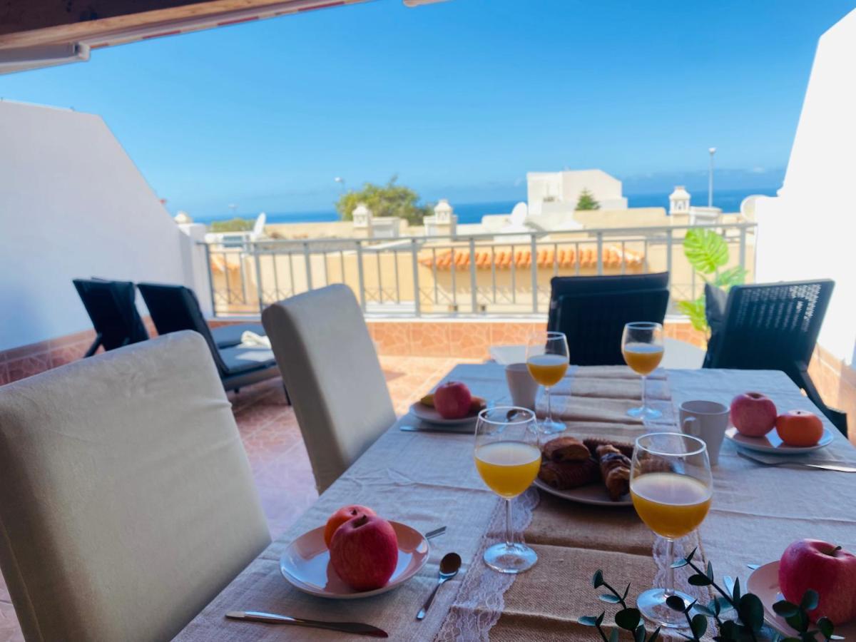 New Holiday Home Beautiful Sea View With Aircon, Costa Adeje Costa Adeje  Exteriör bild