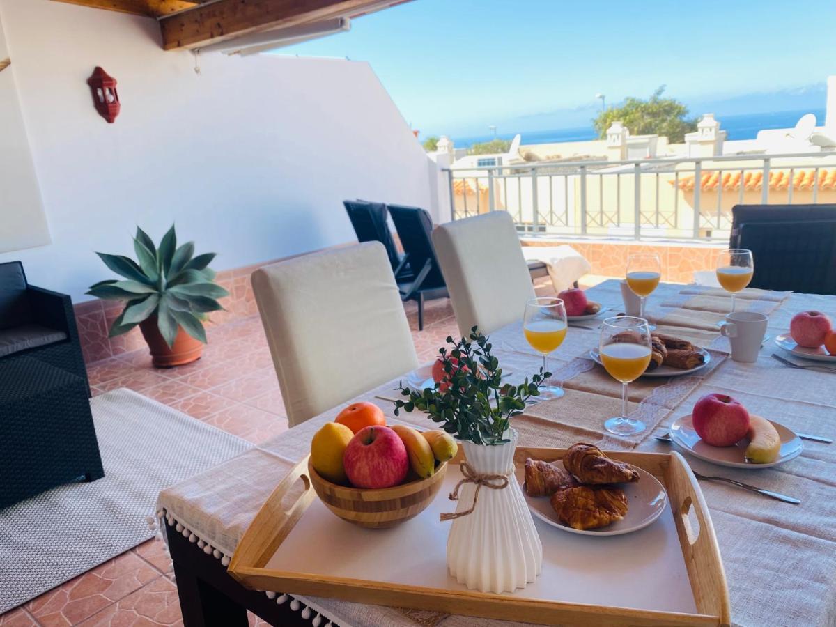 New Holiday Home Beautiful Sea View With Aircon, Costa Adeje Costa Adeje  Exteriör bild